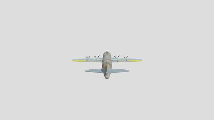 B29轟炸機 3D Model