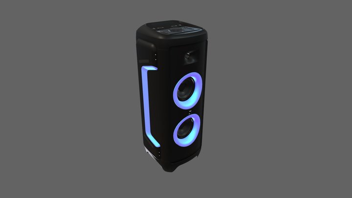 Speaker Vipe Nitro X7 3D Model