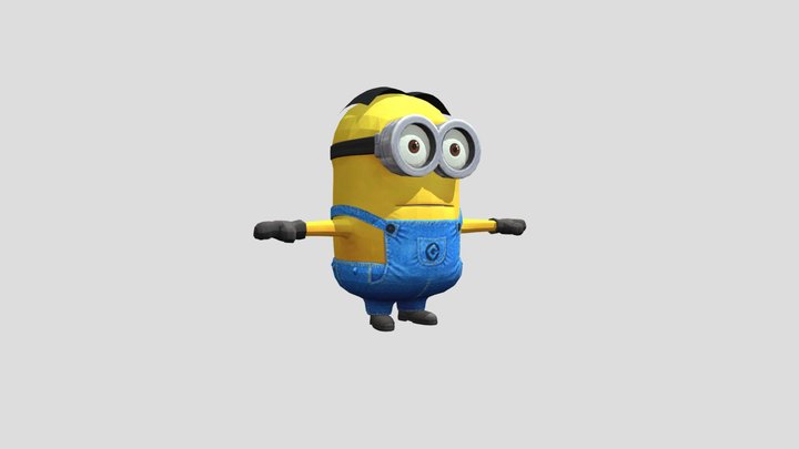 Minion Rush rig 3D Model