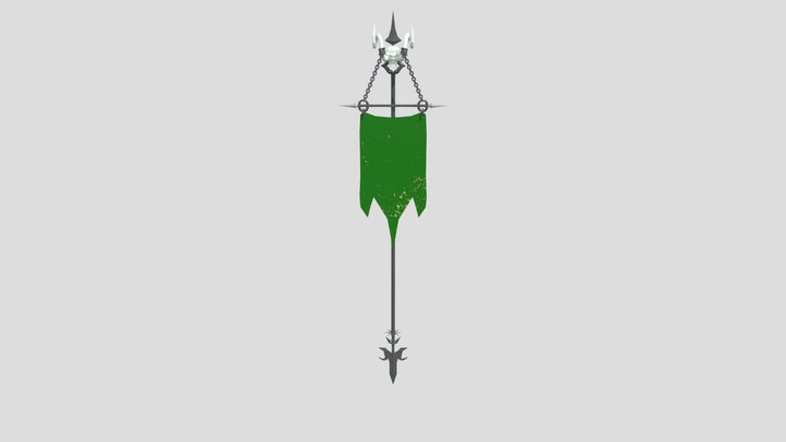 Bandera 3D Model
