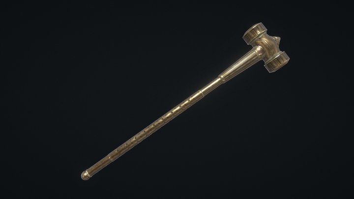 Balanced Dwemer Warhammer 3D Model