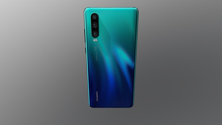 Huawei P30 3D Model