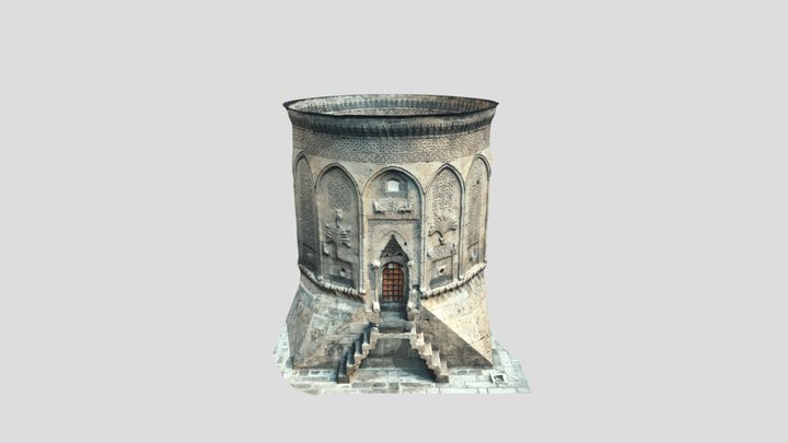 Kayseri Döner Tomb (Şah Cihan Hatun Tomb) 3D Model
