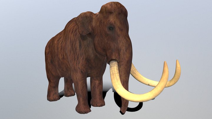 Frozen Undead Mammoth - Tjornir, 3D models download