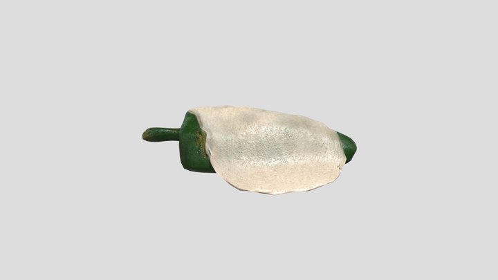 Chile en nogada 3D Model