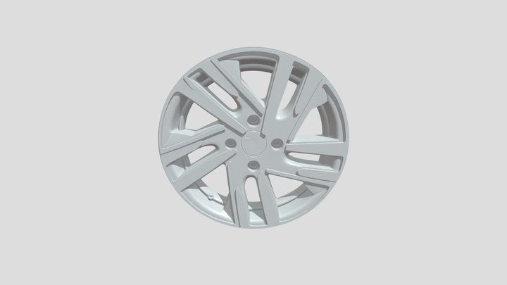 Roda Peugeot 208 ACTIVE 3D Model