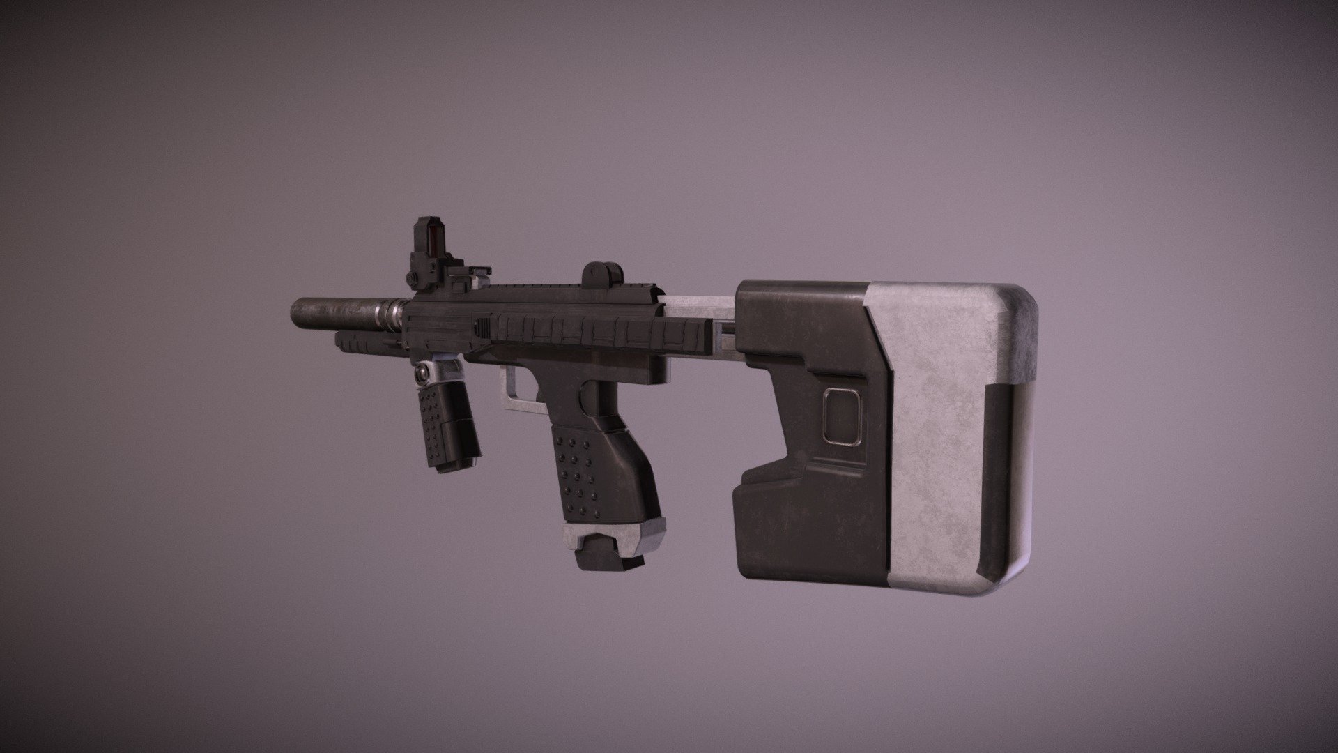 Halo 2 anniversary smg - 3D model by Johanna Bühnemann (@johanna ...