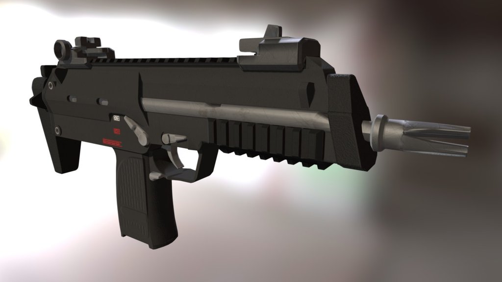 MP7 - Download Free 3D model by tomk6505 [f8b440f] - Sketchfab