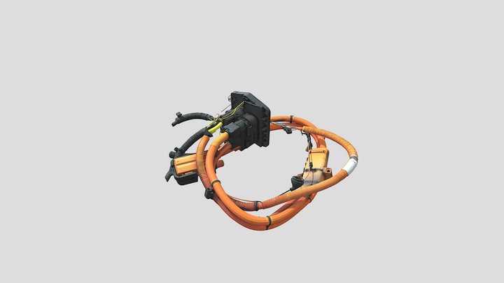 Electric Connection cable MG4 3D Model