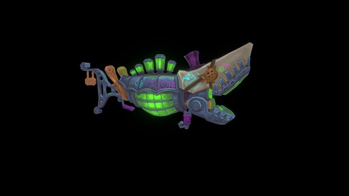 JinxFishboneZugZugChallenge 3D Model