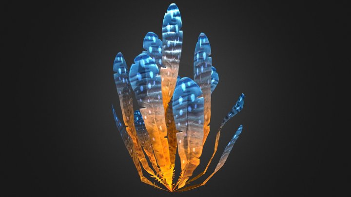 Spotted Dockleaf – Kostenloses 3D-Modell STL