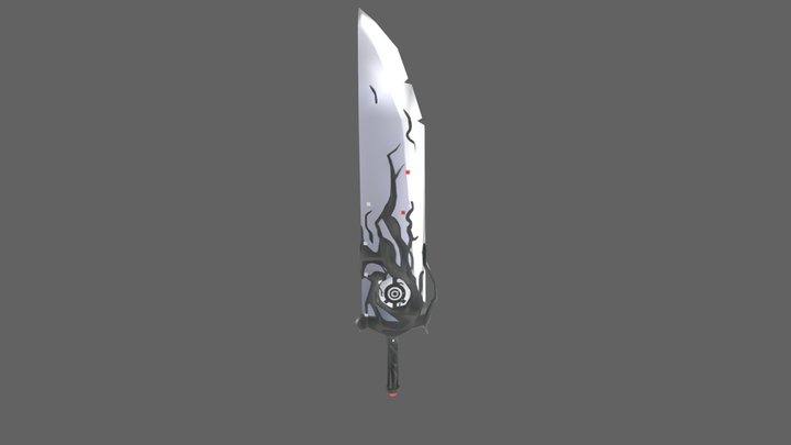 Lyoko Quest for infinity: William's Zweihänder 3D Model