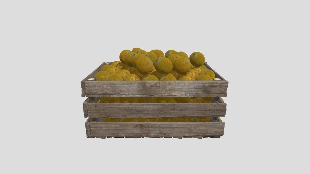 Mk Wooden Veggie Fruit Crate 015