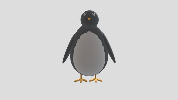 Pingüino - Juan García Zafra 3D Model