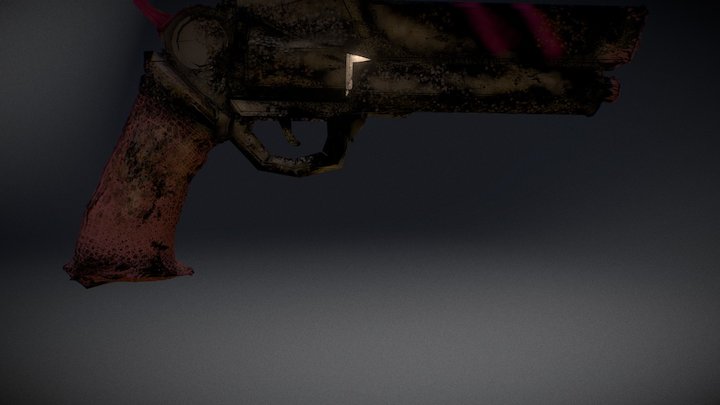Hand Cannon 3D Model