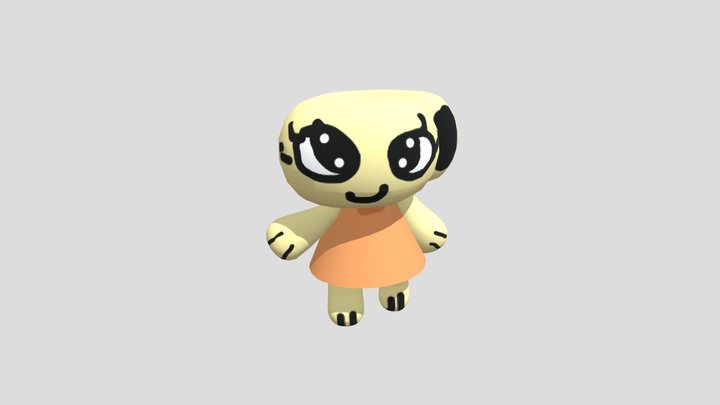 Baby Shelly 3D Model