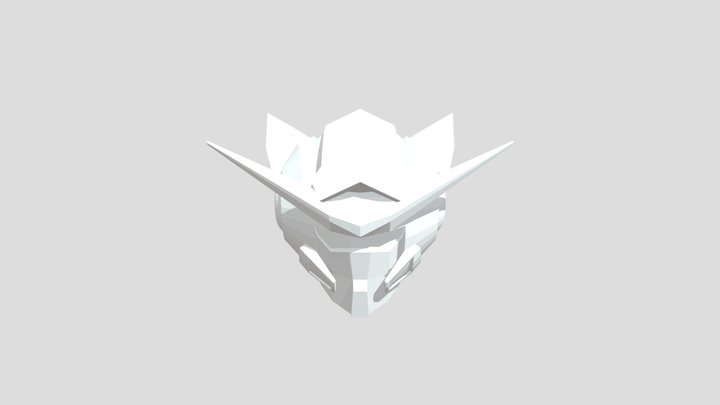 Gundam exia helmet 3D Model