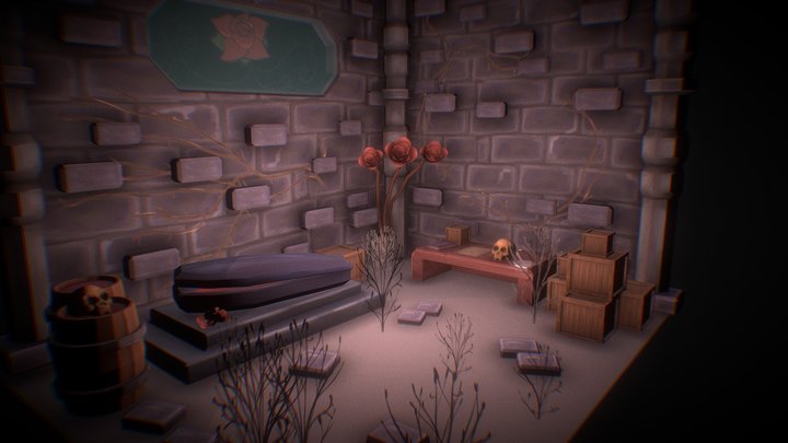 Grave Digger's Lab 3D Model