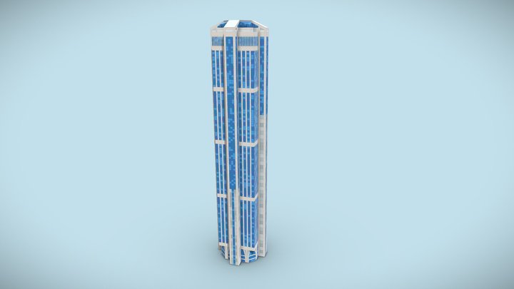 Central Park Tower - Caracas Venezuela 3D Model