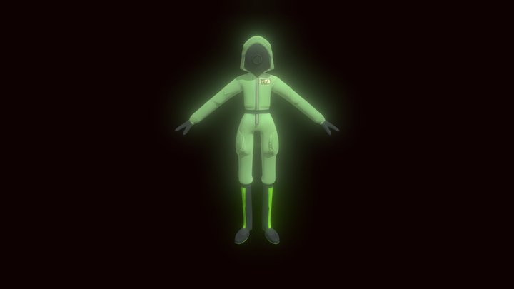 Evil Alien 3D Model