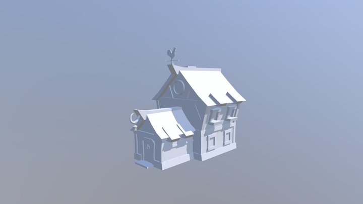 Hunter House 3D Model