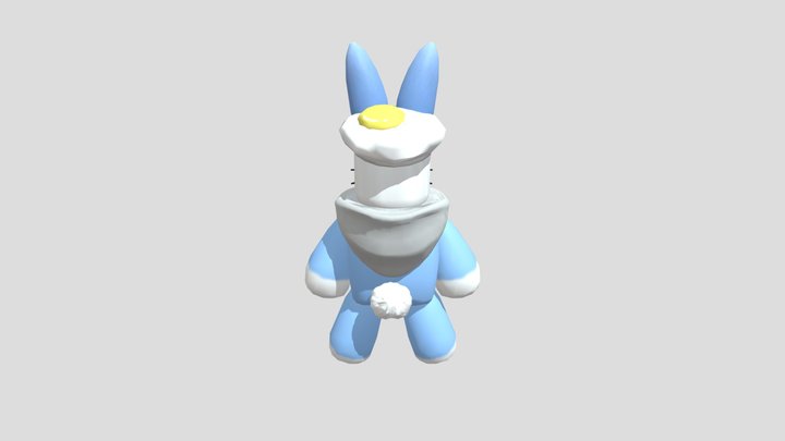 Lego555444 Plushy 3D Model