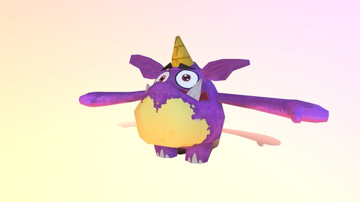 Cute-character 3D models - Sketchfab