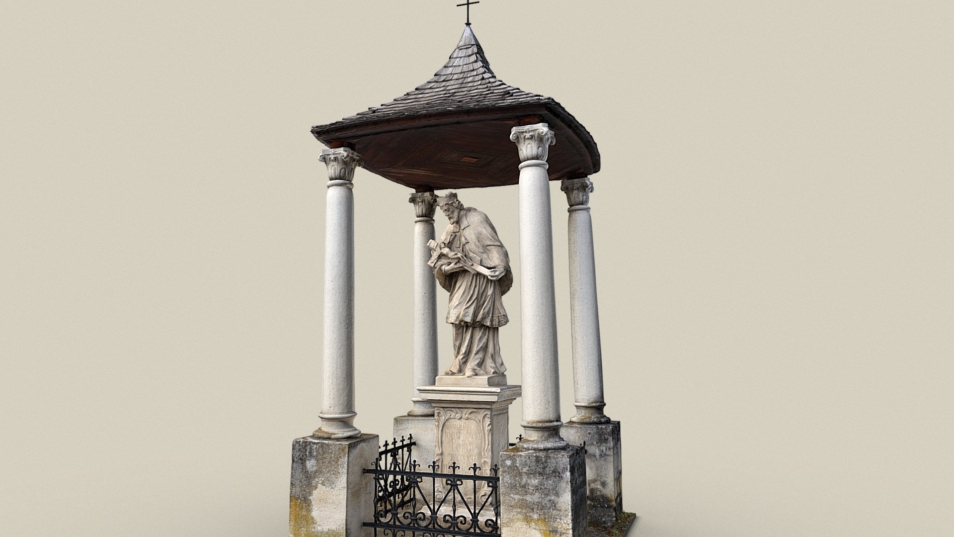 Nepomuk-Kapelle — Sketchfab embed 3D viewer