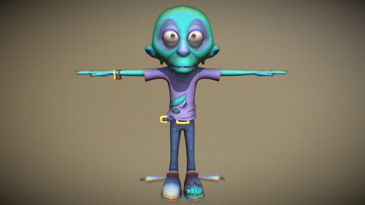Zombie 3D Model