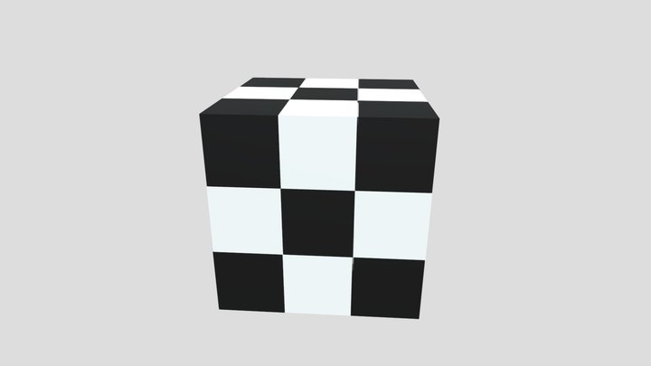 Cube 3D Model