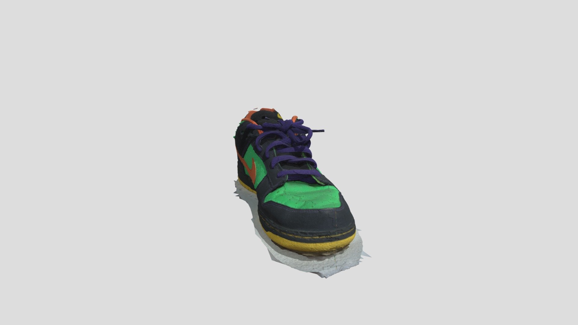 Nike Dunk 2009 - Spark Green — Sketchfab embed 3D viewer