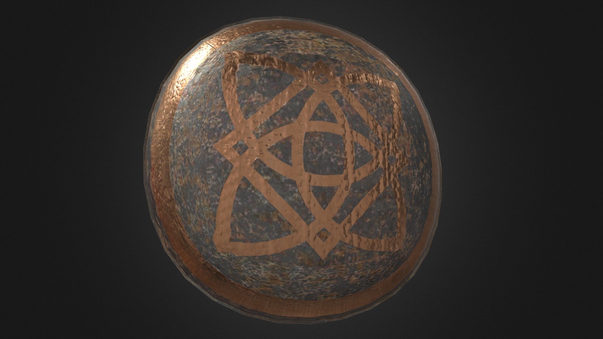War Shield 3D Model