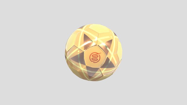 Soccer Ball Gold – Modello 3D gratuito STL