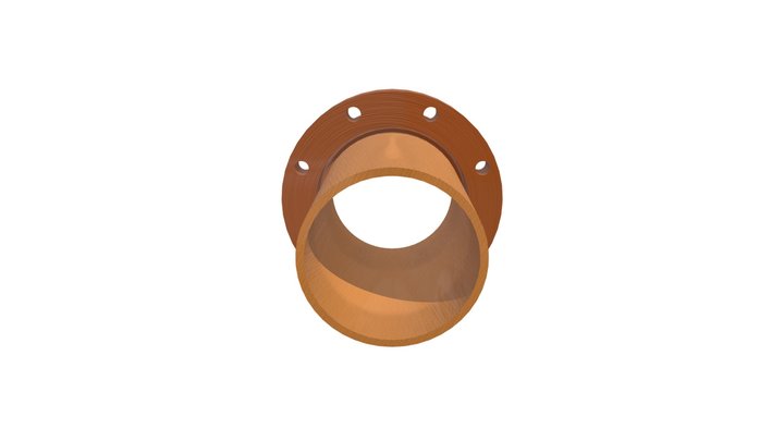 Loose and Collar Flange 3D Model