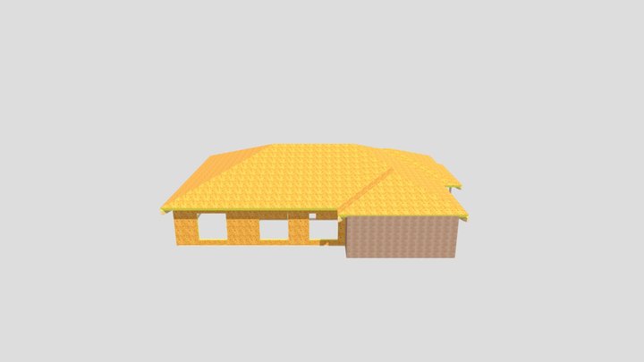 WT - walls (extended) + roof - 03.12.2024 3D Model