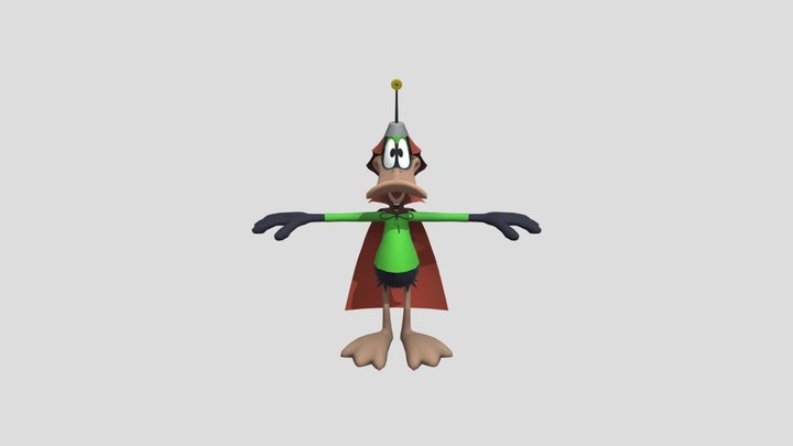 Duck Dodgers 3D Model