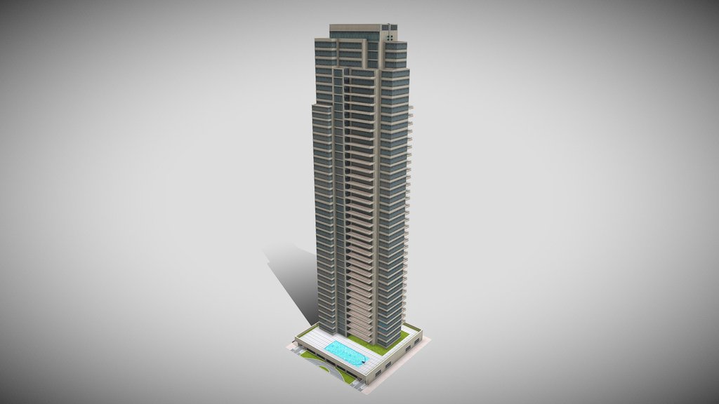 Hi rise apartment building