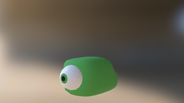 Slime Alien Blob 3D Model