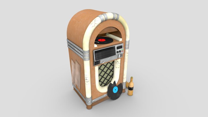 Broken Jukebox 3D Model