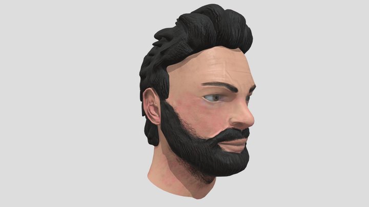Karl Urban 3D Model