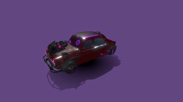 Moskvich_407 3D Model