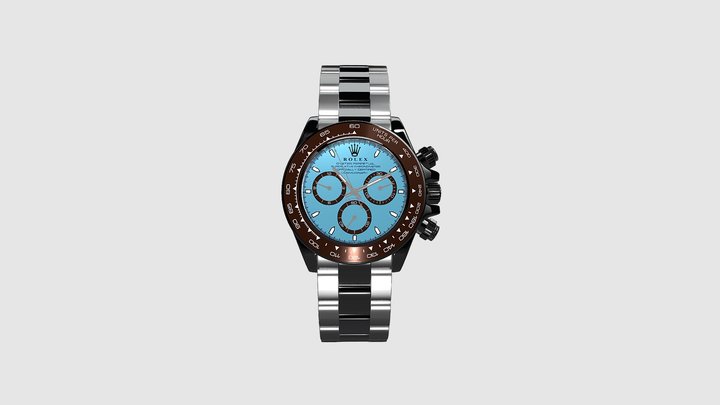 Rolex Cosmograph Daytona – 3D Visualization 3D Model