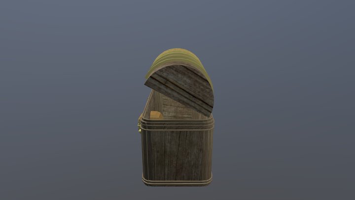 Treasure Chest Model 3D Model