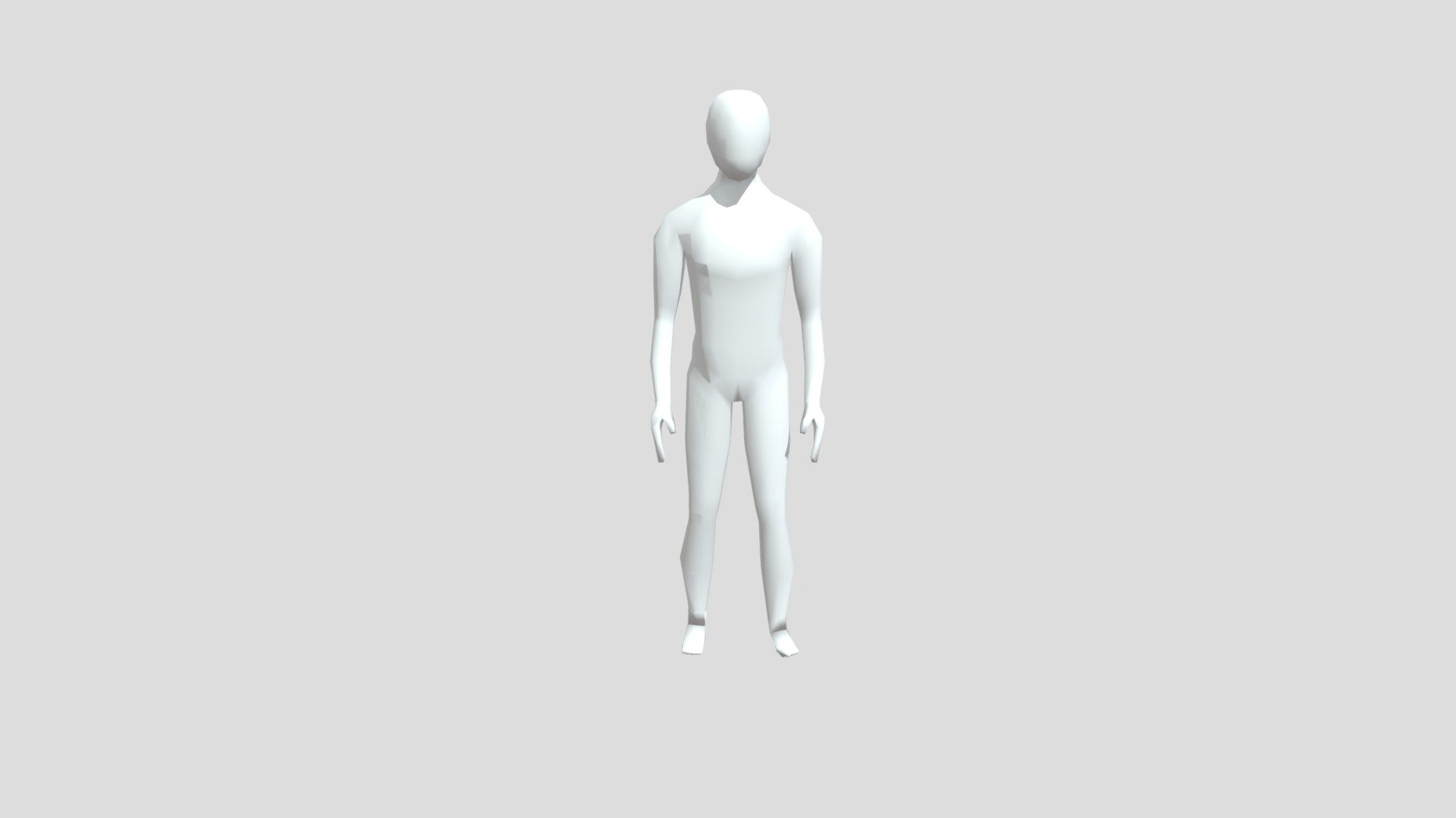 Rigged Player — Sketchfab embed 3D viewer