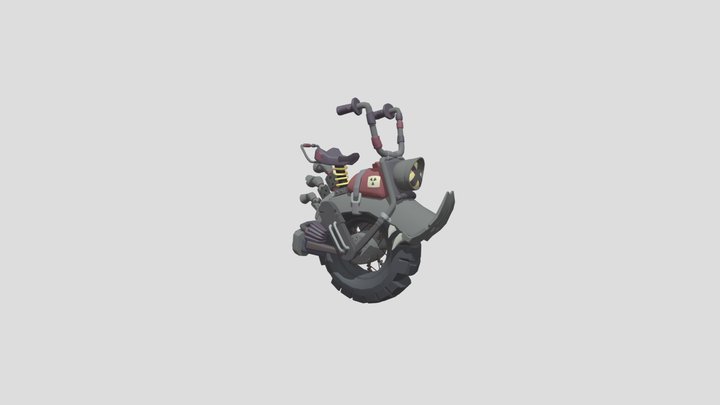 мотоцикл 1 3D Model