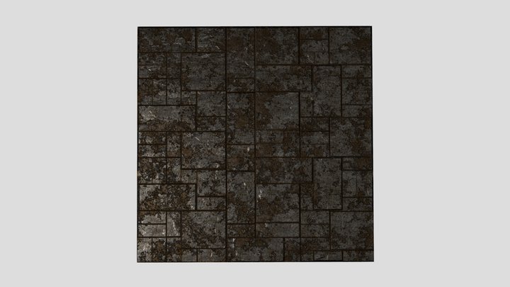 Cathedral Dungeon Floor 3D Model