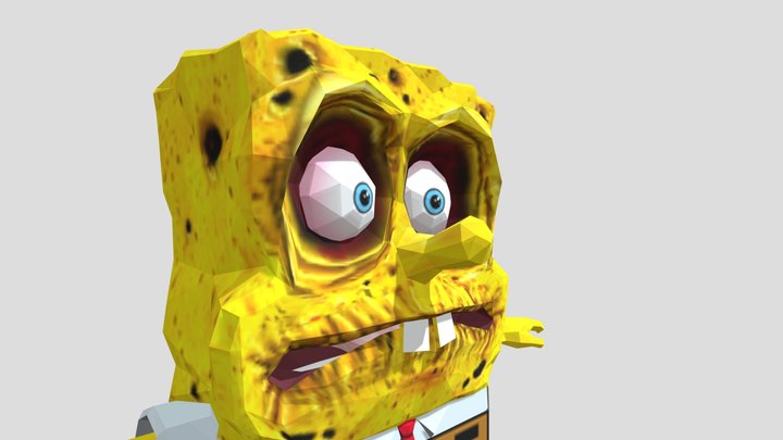 Spongebob (Creepypastas) rig 3D Model