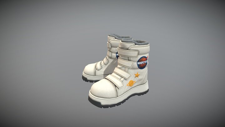 Astro Boots 3D Model