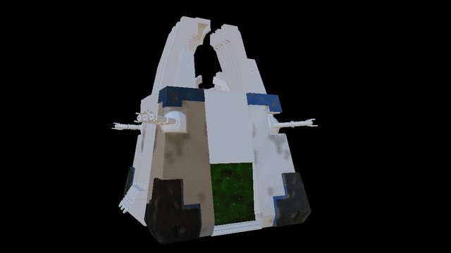 Necron Monolith 3D Model