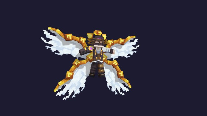 Biblically Accurate Angel Cosmetics 3D Model
